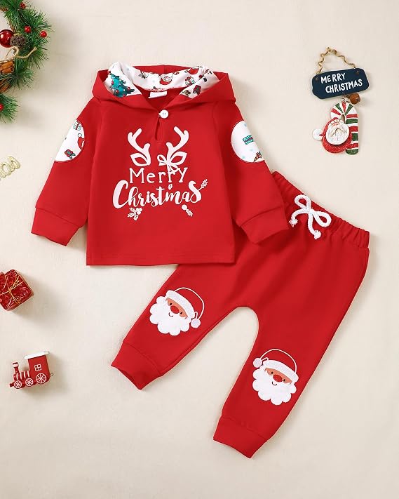 Saeaby Baby Boy Clothes Infant Toddler Boys Fall Winter Outfits 0-3T
