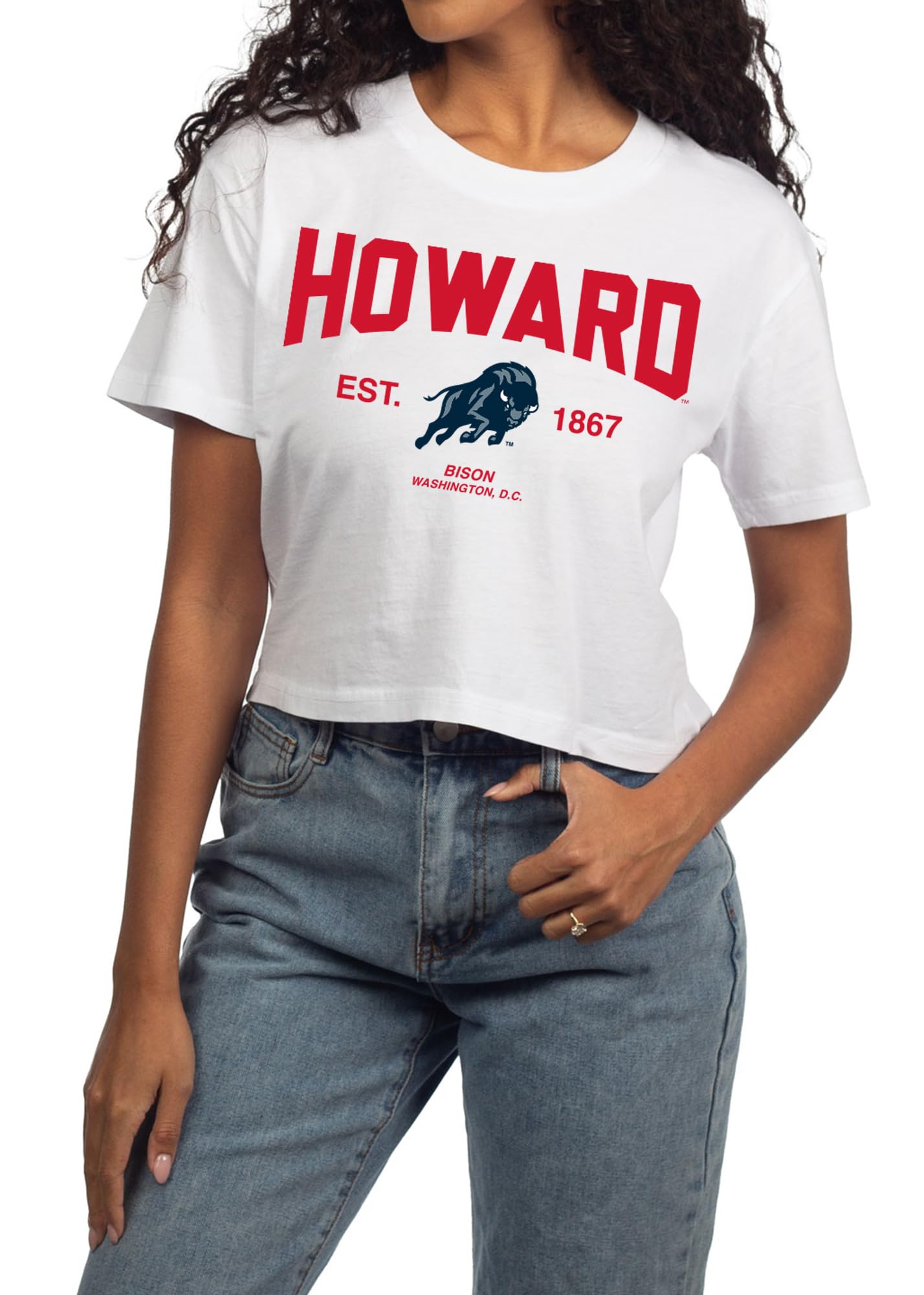 chicka-d Women's Standard Short 'N Sweet Tee, White, Medium