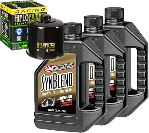 RAD Powersports Kit de cambio de aceite 10W-40 para Arctic Cat 2007 500 4X4 automático