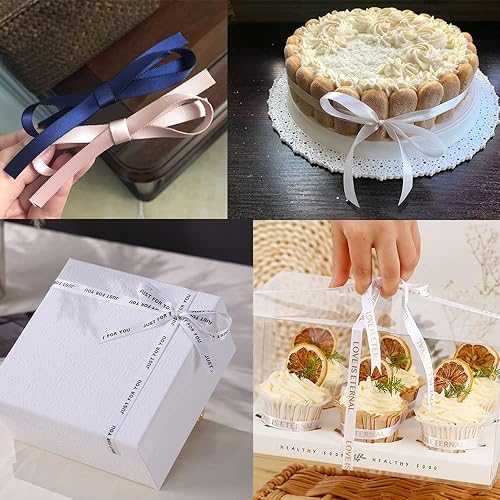 Miniatura 5 de Hehua Cinta de satén compatible con Brother TZe-R231 R234 RE34 RN34 RW34 0.472 in 0.47 pulgadas para Ptouch Embellish Cinta de cinta dorada sobre