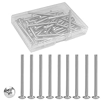 Vista 81 de MroMax Tornillos de máquina M2.0.197 x 0.157 in Tornillos Phillips Cross Truss Head Tornillo 304 Pernos de sujeción de acero inoxidable 15pcs