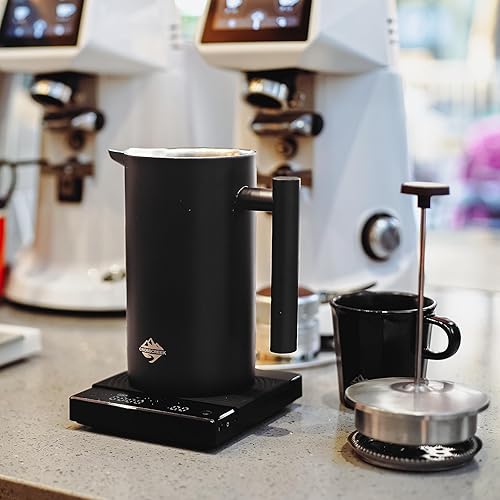 Miniatura 4 de CrossCreek Cafetera de prensa francesa prensa de café de acero inoxidable 304 34 onzas 4 tazas con recipiente de café de 212oz prensas francesas de