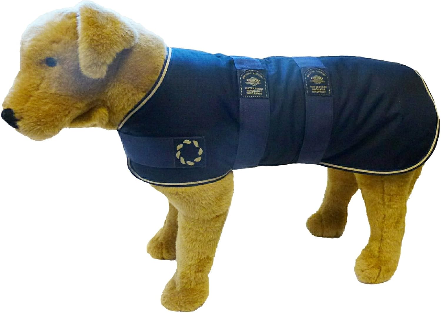 Outhwaite Padded Dog Coat, 30inch, Navy Blue BigaMart