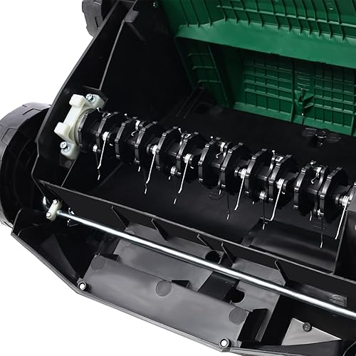 Miniatura 8 de Escarificador 2 en 1 de 16 pulgadas, escarificador eléctrico de 15 amperios, desthatcher de césped para el cuidado del patio, césped, jardín, bolsa