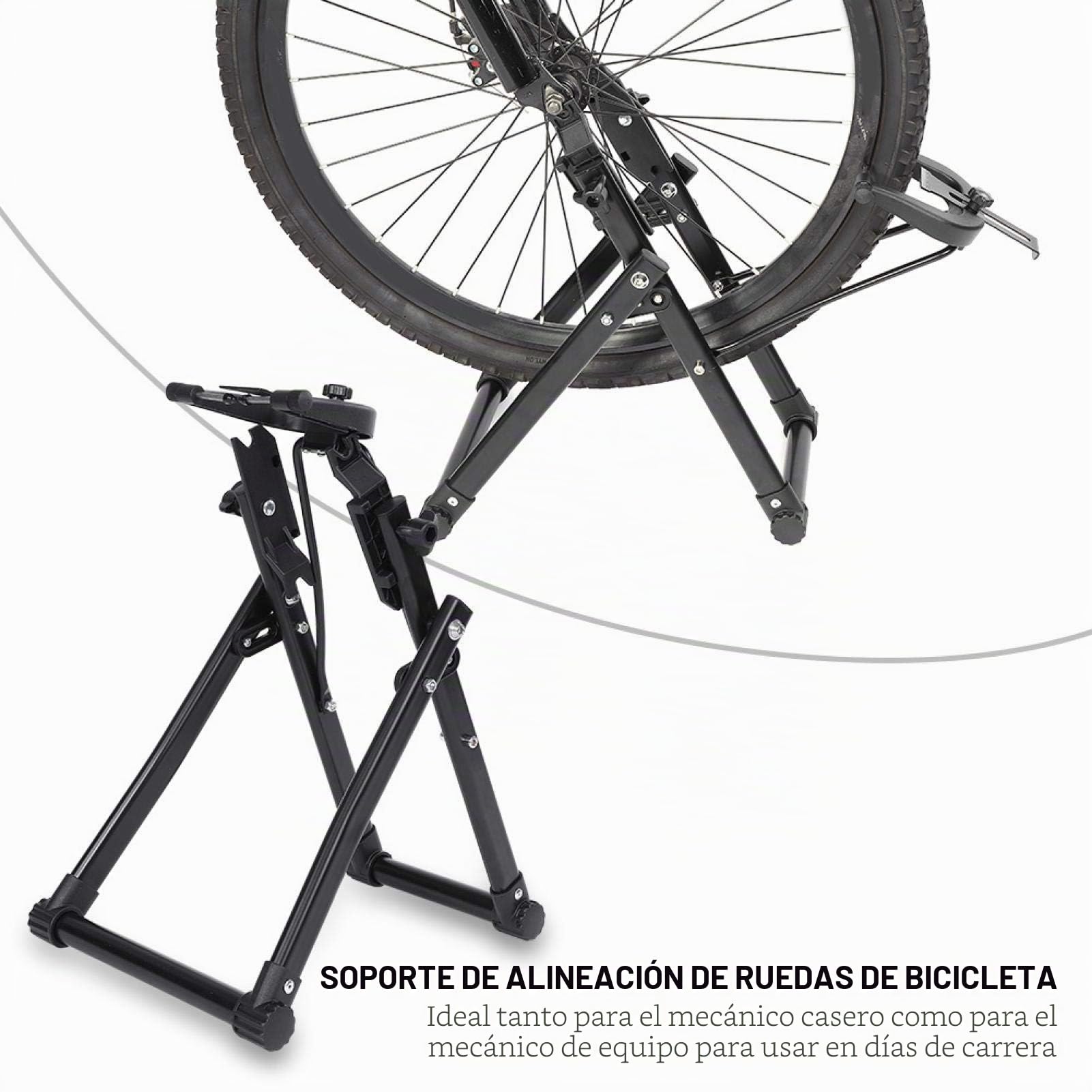 Soporte para rueda de bicicleta, accesorios de mantenimiento para bicicleta de 16 a 29 pulgadas