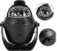 Vista 1 de Brújula marina digital, brújula para exteriores, brújula de alta precisión, brújula pivotante, navegación electrónica, brújula de navegación