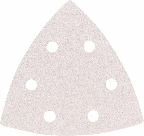Bosch 2 608 605 135 - Hoja de lija, paquete de 5 uds. - 93 mm, 80 (pack de 5)