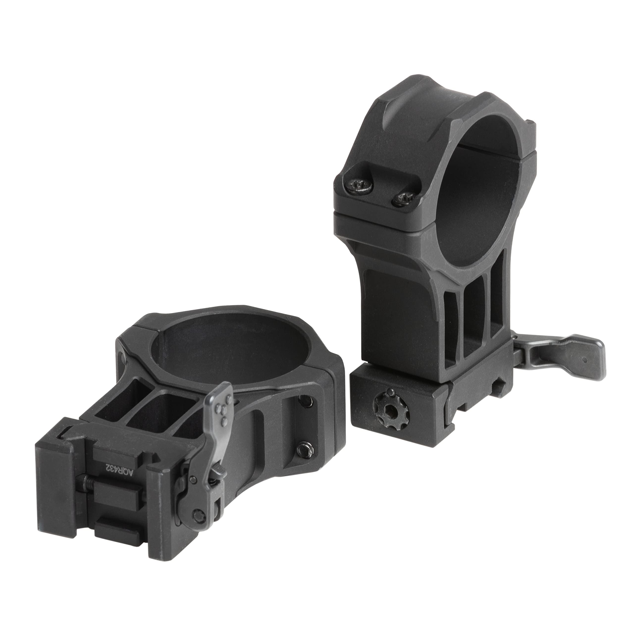 UTG ACCU-SYNC QR 34mm 2X-High Profile Rings, Picatinny,Black