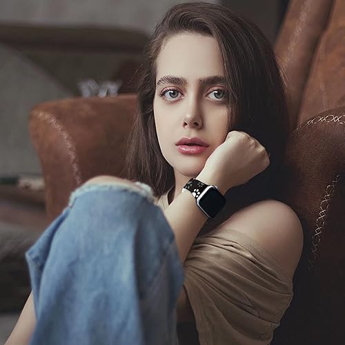 Vista 53 de Holidays - Correa de reloj compatible con Apple Watch de 1.49, 1.57, 1.61, 1.65, 1.65 y 1.73 pulgadas, correa de reloj inteligente de silicona