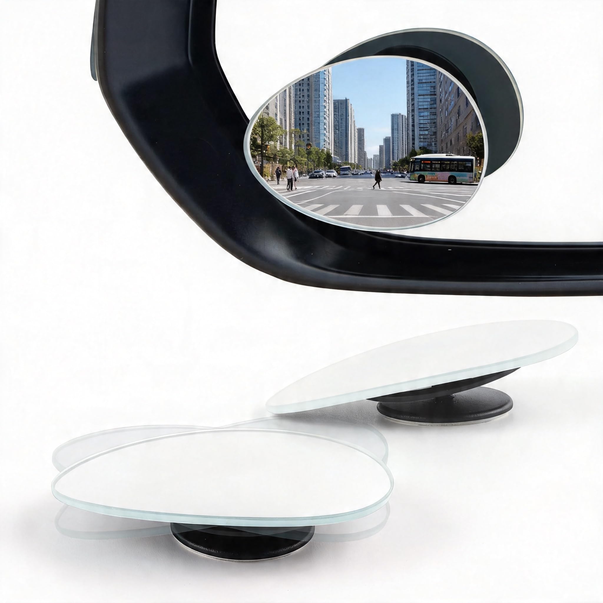 Photo 1 of TyranCoupe Blind Spot Mirror - Premium Rear View Mirror Accessories, Essential Car Accessories for Rear View Mirror, 2 Pack HD Convex Frameless Design for Driving on Cars, SUVs & Trucks (Ellipse)