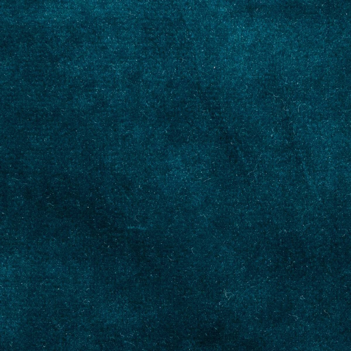 Atmosphera - Rideau occultant Dolce Velours - à Oeillets - Bleu Canard 140x260 cm