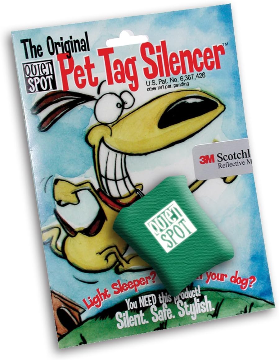 Pet Tag Silencer (Green)
