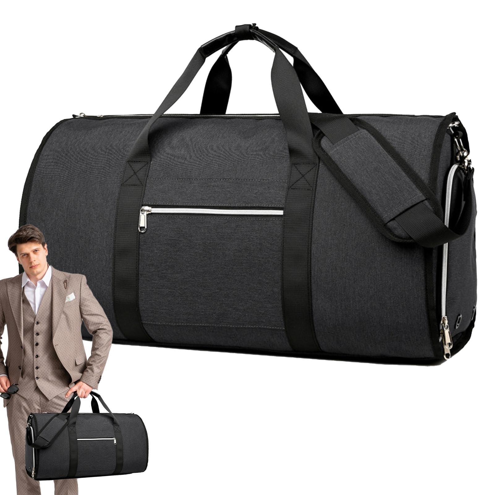 Uomo Pelle Bagaglio Sacca Da Viaggio Uomo Borsone Da Viaggio Borse