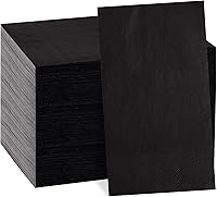 Vista 14 de BUCLA 100 servilletas desechables de 3 capas – Servilletas de papel color plata desechables de alta calidad – Servilletas de Navidad / servilletas