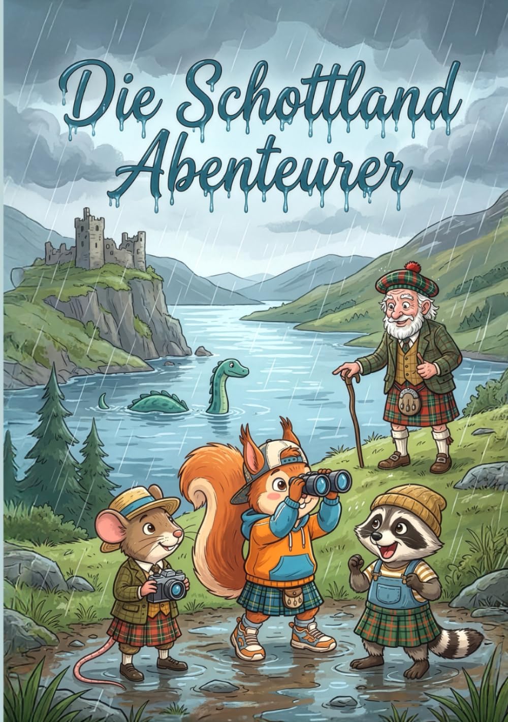 Die Schottland Abenteurer: Eine magische Reise durch die schottischen Highlands (The Adventure Stories of Raccoon, Squirrel, and Mouse)