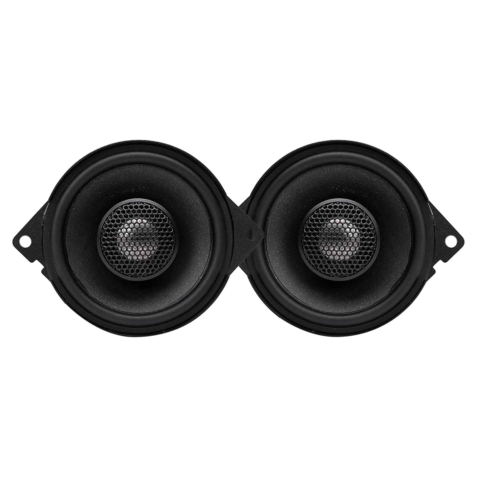 MB Quart 3.5” Coaxial Speaker Set for Jeep Wrangler JL/Gladiator JT, Front Dash or Rear Soundbar Upgrade, Direct Fit Car Audio with OEM Wiring, Black