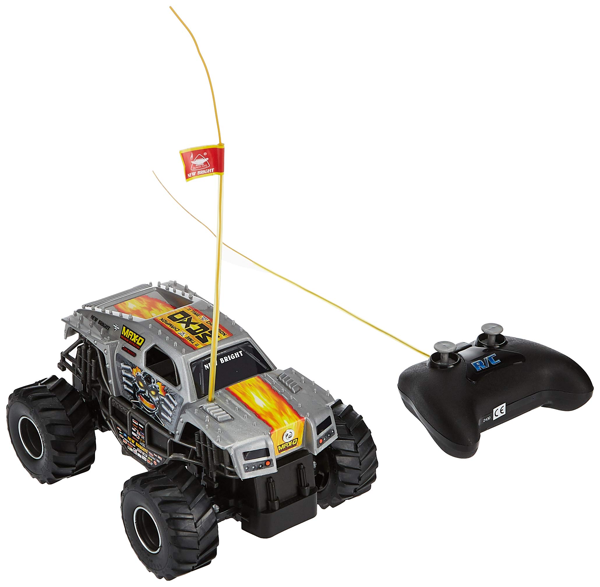 Buy New Bright 124 Remote Controlled Full Function Monster Jam Mutt