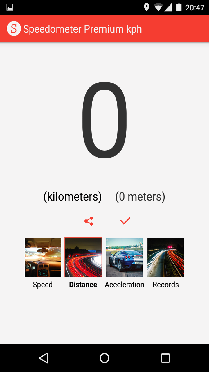 Speedometer Premium (kph) App on Amazon Appstore