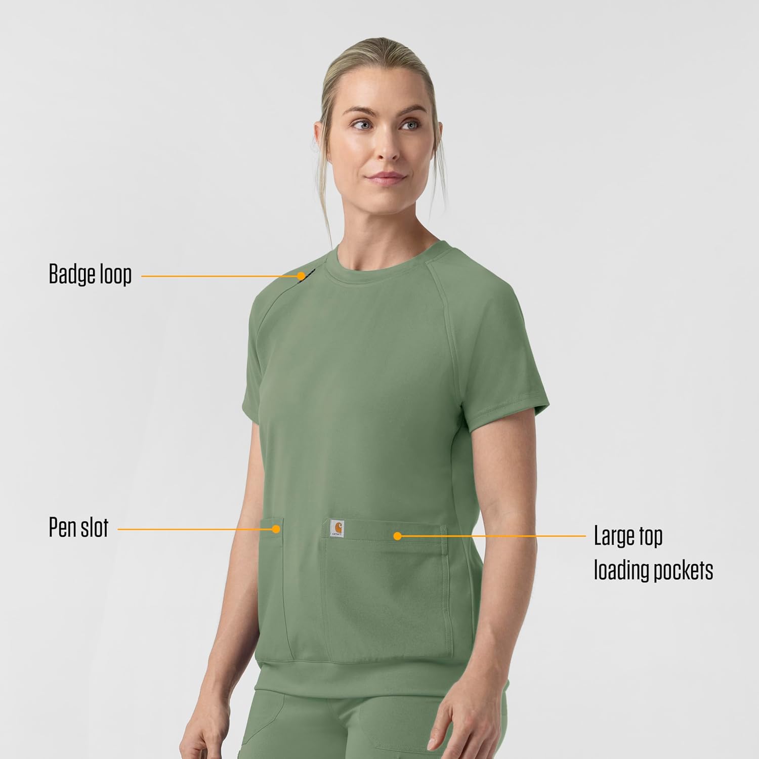 Carhartt Womens Scrub Top