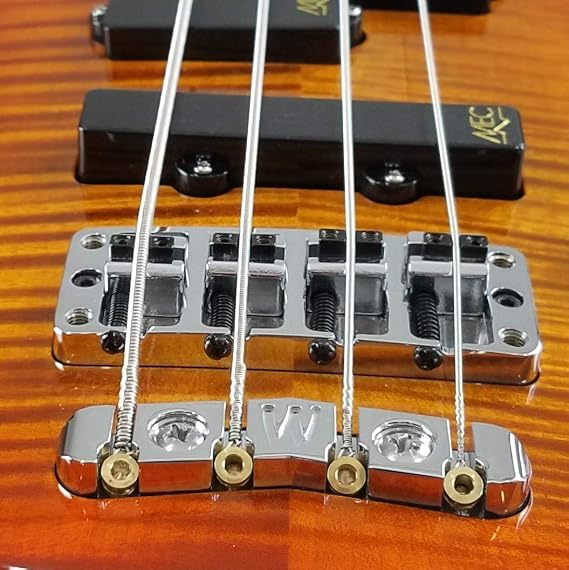 GHS Strings GHS Balanced Nickels 4 Bass Strings Light Gauge, 40-101 (37.25 Winding) (4L-NB), Silver