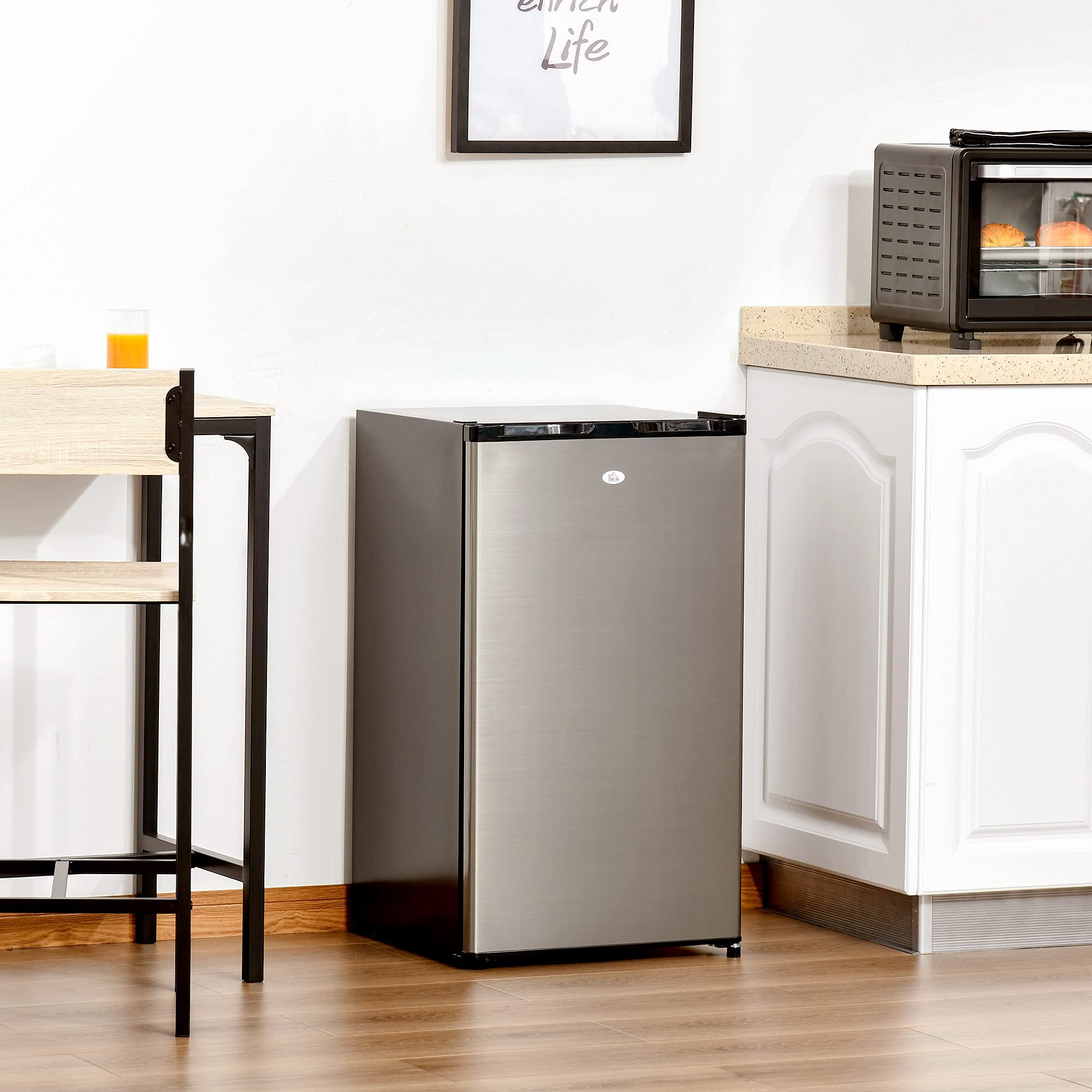Buy Mini Fridge with Freezer, Compact Mini Refrigerator with 3