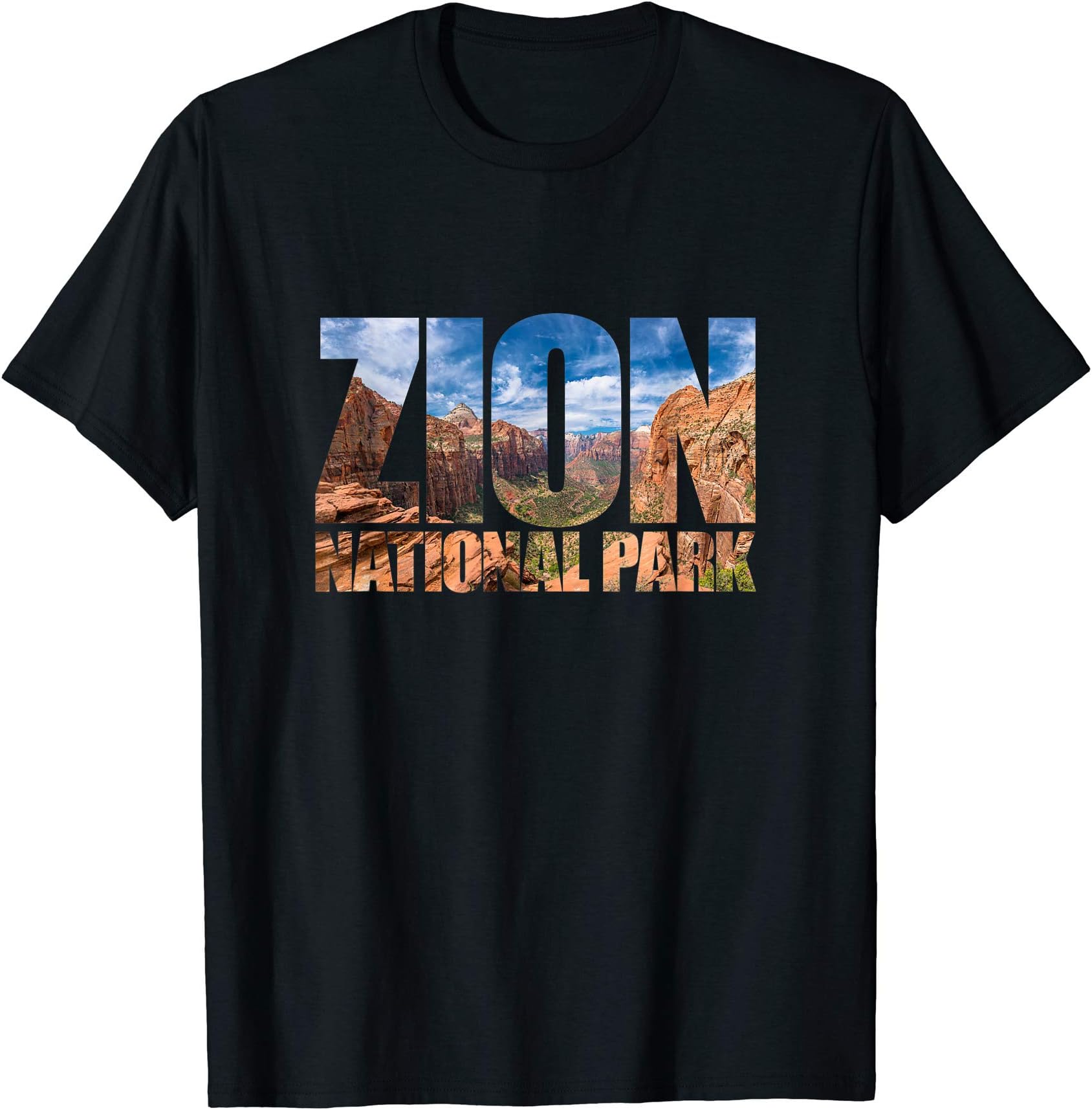 Zion National Park near Las Vegas / Utah USA / Canyon Nature T-ShirtOEKO-TEX STANDARD 100