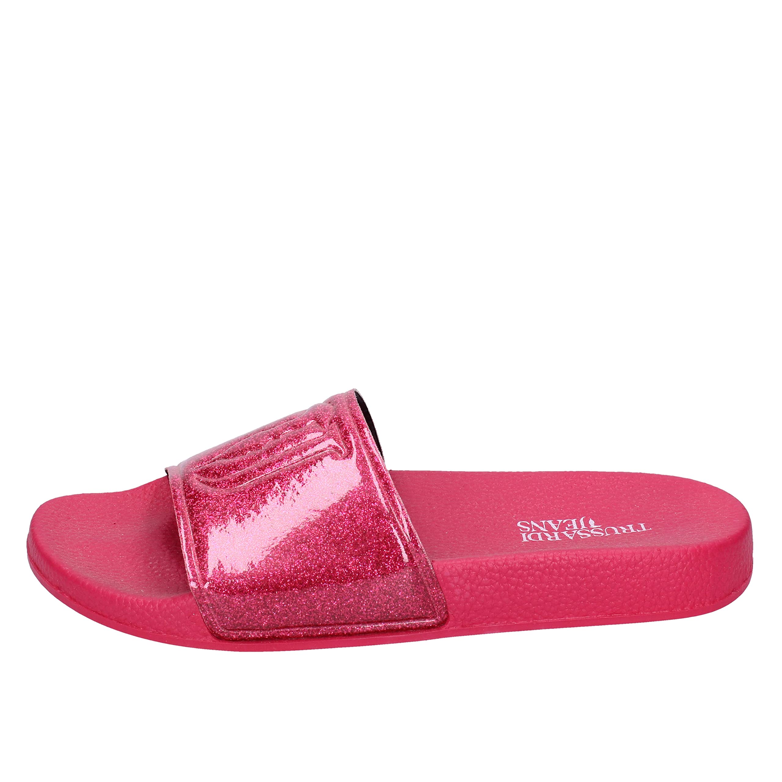 TRUSSARDI JEANS women Patent Leather Pink flats-sandals