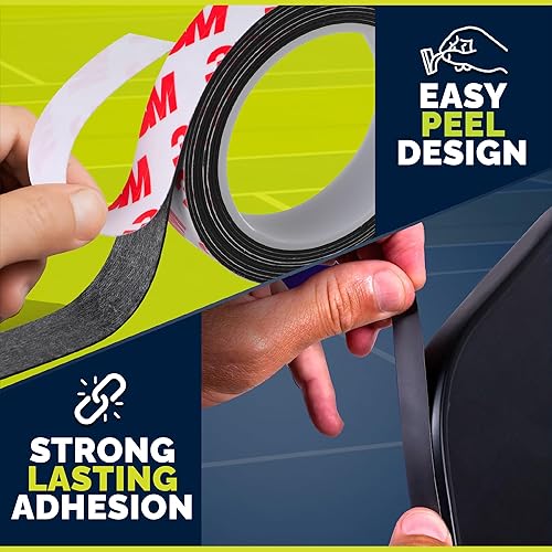 Miniatura 4 de Cinta de tungsteno ponderada de grado profesional para palas de pickleball, raquetas de tenis o palos de golf, no tóxica, 60 pulgadas