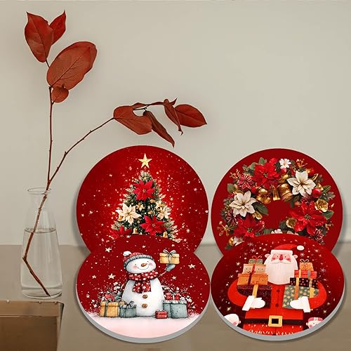 Miniatura 4 de Tucocoo Juego de fundas para quemadores de estufas de gas eléctricas de 4, 8 pulgadas y 10 pulgadas, fundas para quemadores de estufa eléctrica