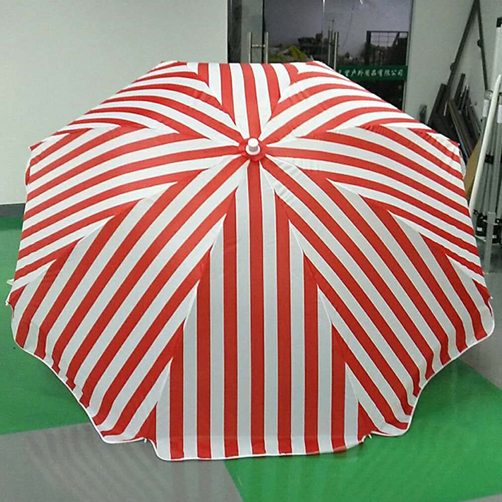 amazon red and white patio umbrella Parasol Striped Outdoor Beach Umbrella Garden Umbrella Market Umbrella Table Umbrella,Round Umbrella,No Base,UV Protection Sun Protection : Patio, Lawn & Garden Style it with your bates power handle Sold at Auction: Vintage Mode:Physical pattern