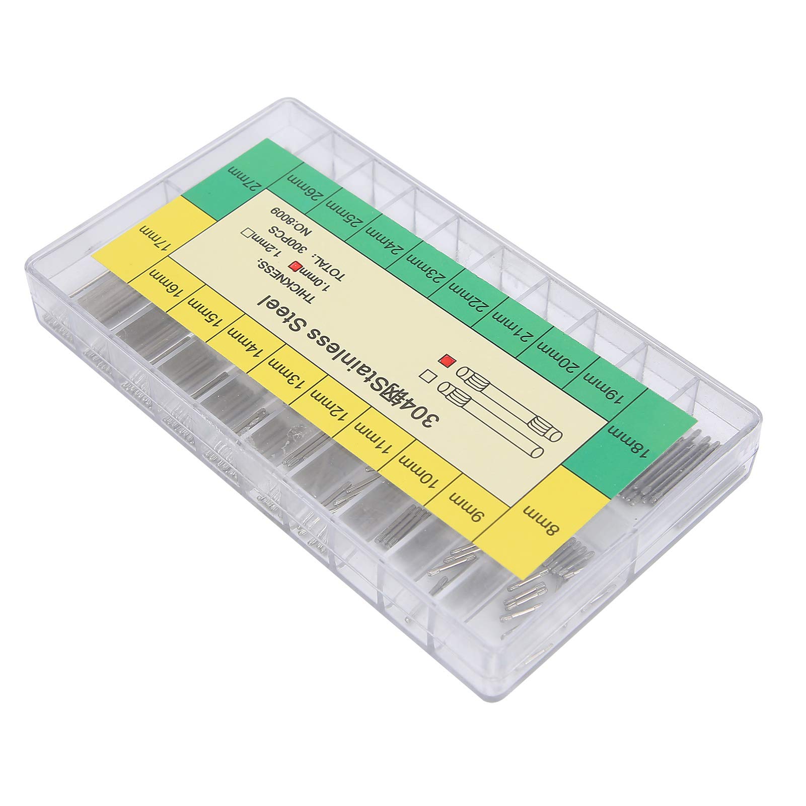 Set Viti Per Cinturino Orologio - 100 Pezzi, 10 Misure, Per Riparazione Orologi, Con Scatolina - Foto 12