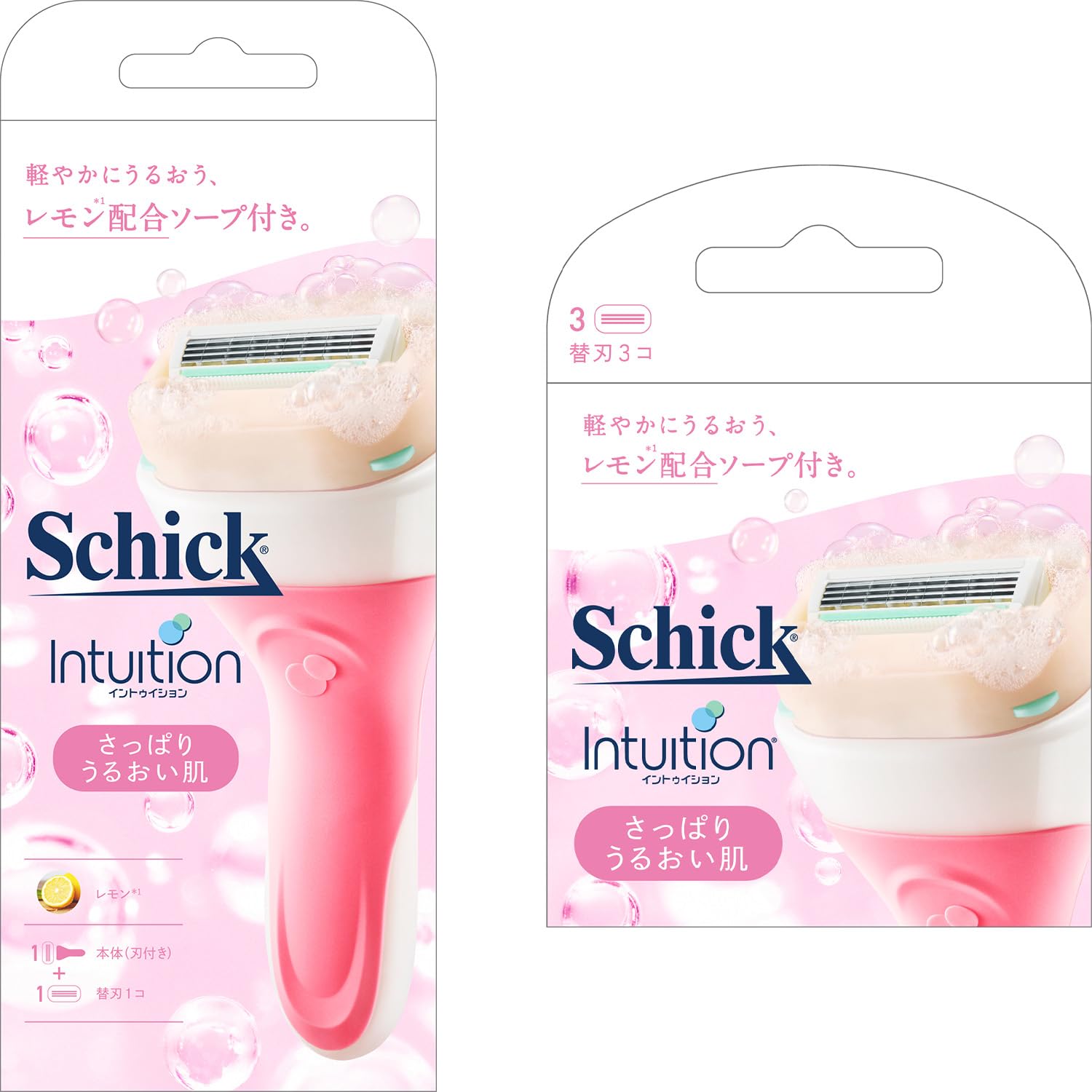 Amazon.co.jp: Schick(シック) イントゥイション さっぱりうるおい肌 
