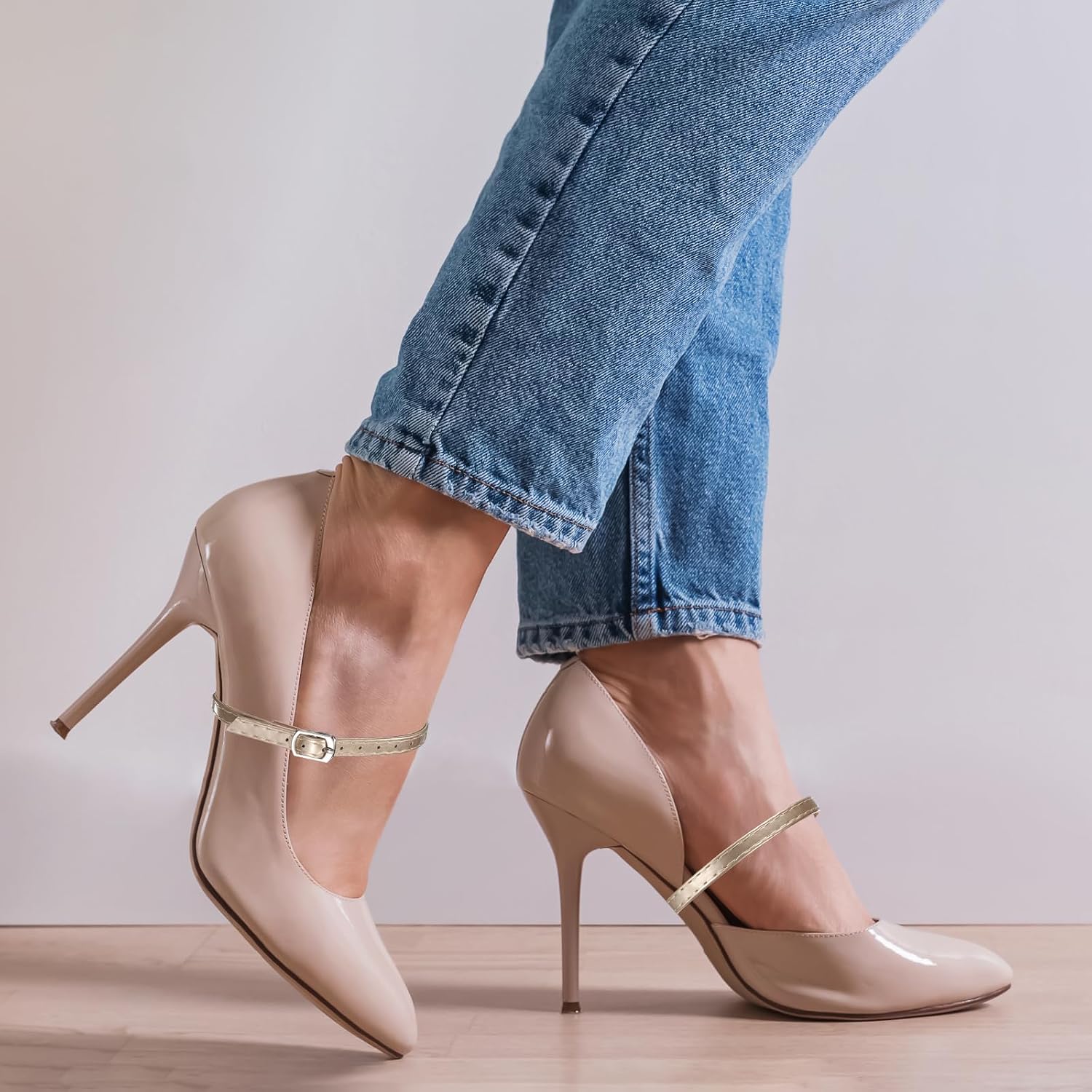 uxcell High Heel Shoe Straps, Detachable Ankle Shoelace Straps image 5