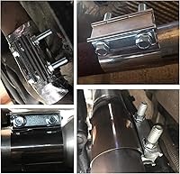 Vista 7 de ESPEEDER - Abrazadera de junta de escape de acero inoxidable con 1 bloque