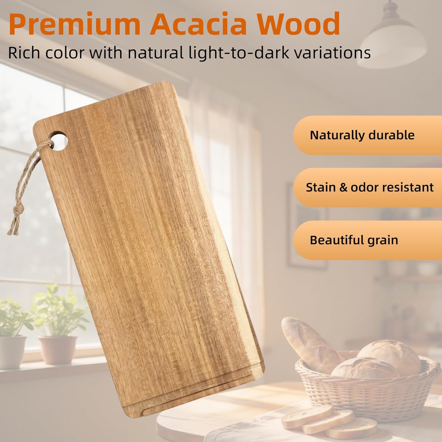 Bread Bow Knife and Board Set - Double-Sided Sourdough Bread Slicer with Spare Stainless Steel Blade & Integrated Storage, Space-Saving Bread Knife for Homemade Bread, Bagels, Ideal Gift for Homebaker