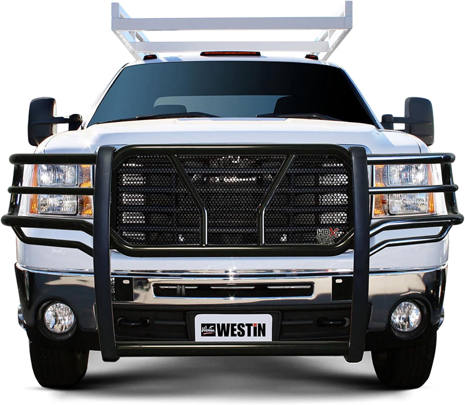 Westin 57-2315 HDX 1-Piece Grille Guard fits 2007-2010 Silverado 2500 3500HD