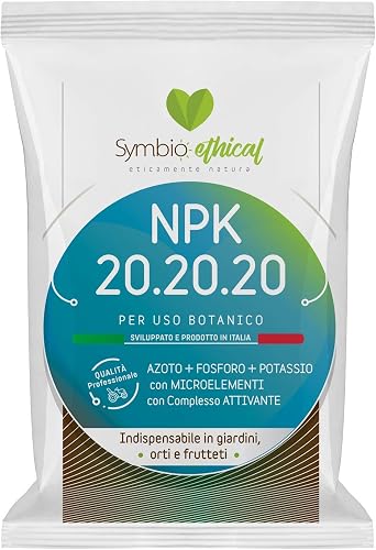 NPK 20-20-20 universel soluble avec oligo-éléments, 1 kg Symbioethical