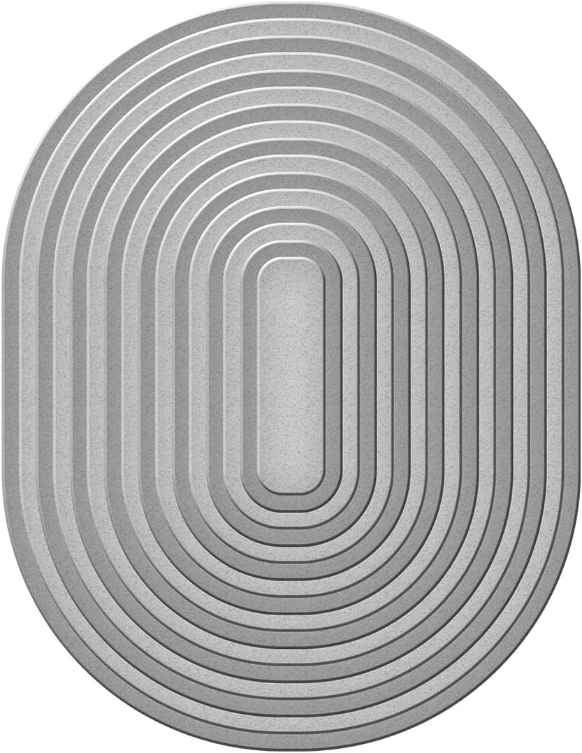 Spellbinders Etched Dies from The Stylish Ovals Collection - Essential Stylish Ovals