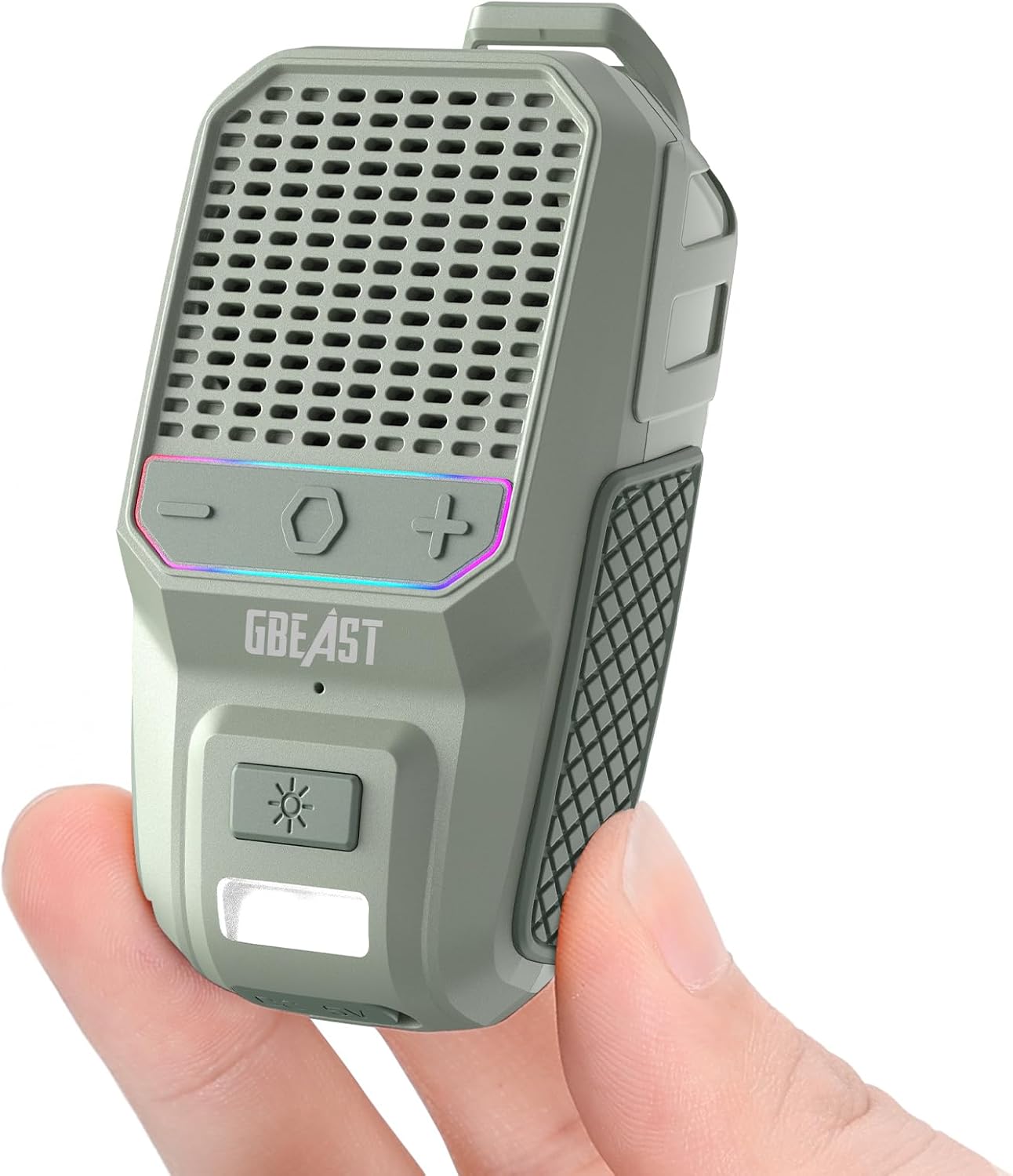 GBEAST Wearable Bluetooth Speaker with RGB/Flashlight,...