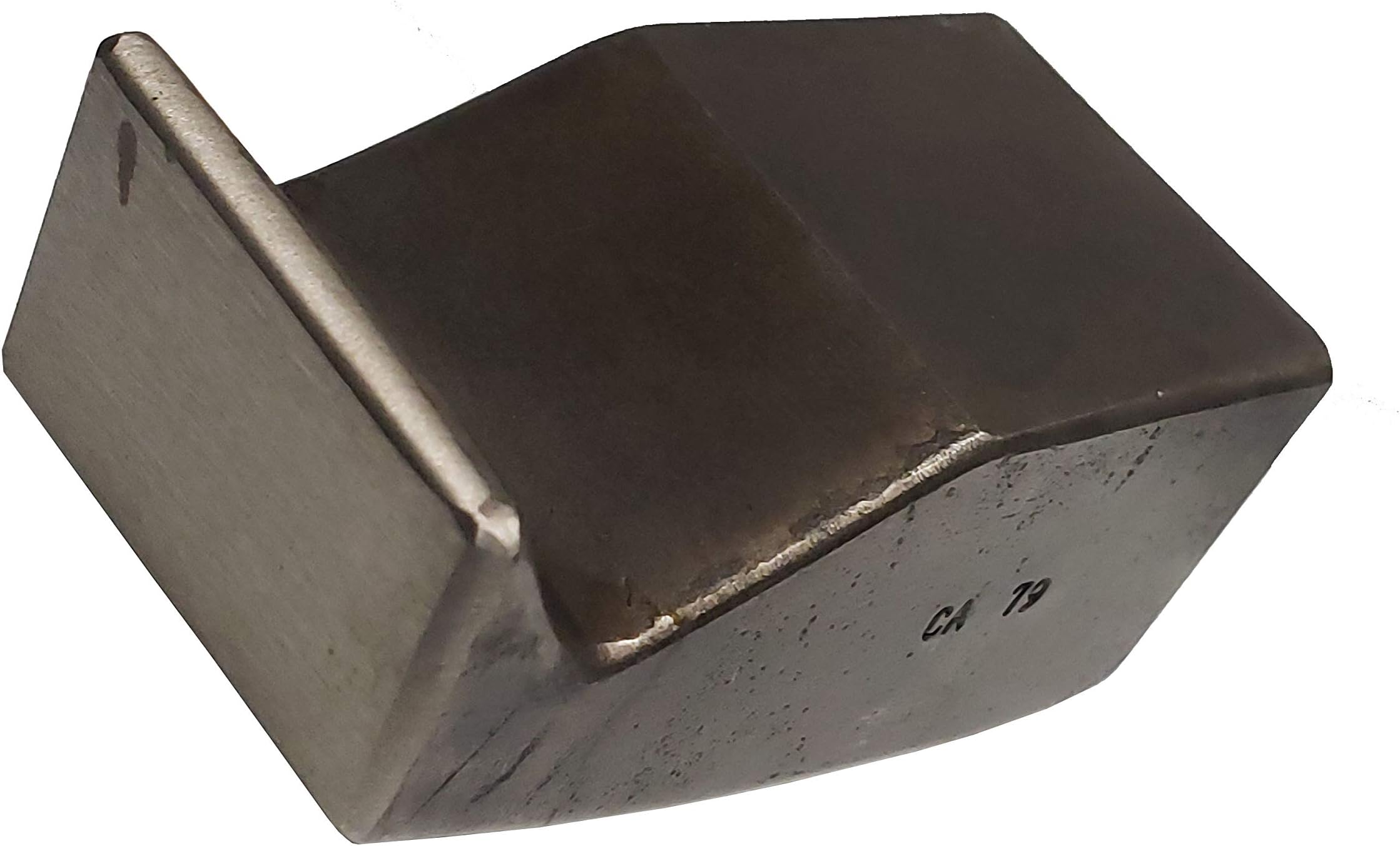 Rivet Bucking BAR - 3" Length X 1-1/2" Width X 1-1/4" Height. Made from 1018 CASE Hardened Steel, Designed to Used in Conjunction with an AIR Hammer to Set/Clinch Solid Rivets (CA-79)