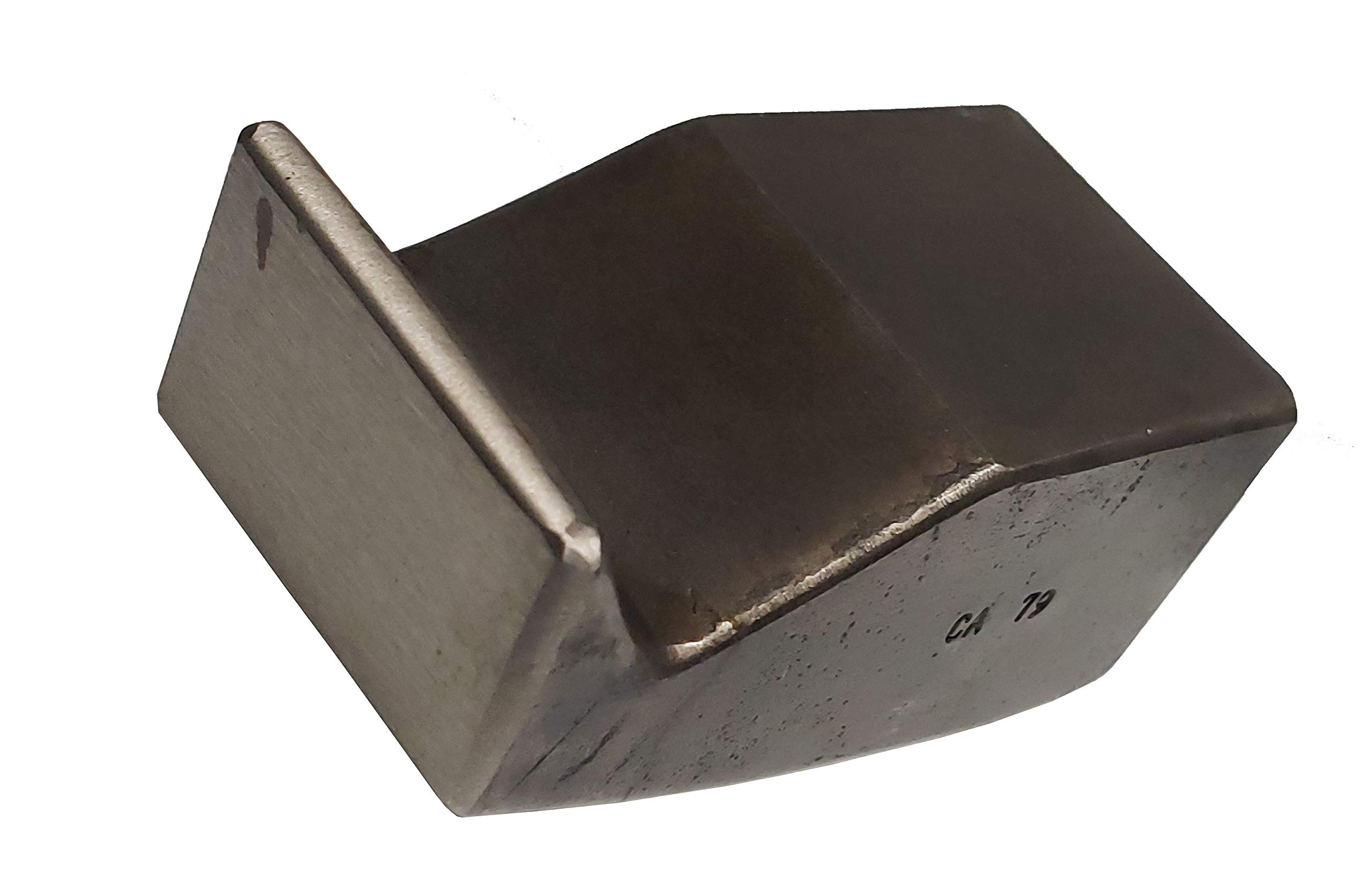 Rivet Bucking BAR - 3" Length X 1-1/2" Width X 1-1/4" Height. Made from 1018 CASE Hardened Steel, Designed to Used in Conjunction with an AIR Hammer to Set/Clinch Solid Rivets (CA-79)