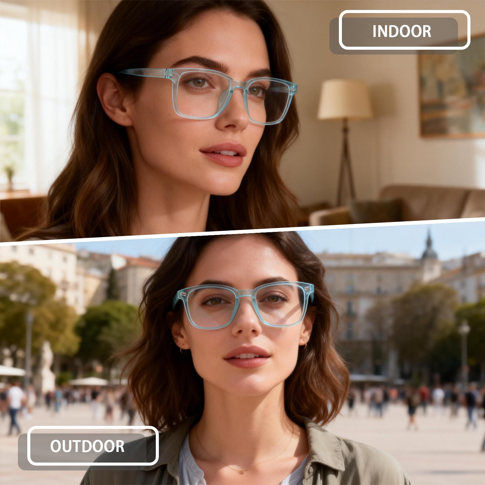 BIRDDIE Gafas antiluz azul para mujeres y hombres, gafas de computadora UV400 antideslumbrantes para juegos, lectura y alivio de la fatiga ocular — view 6