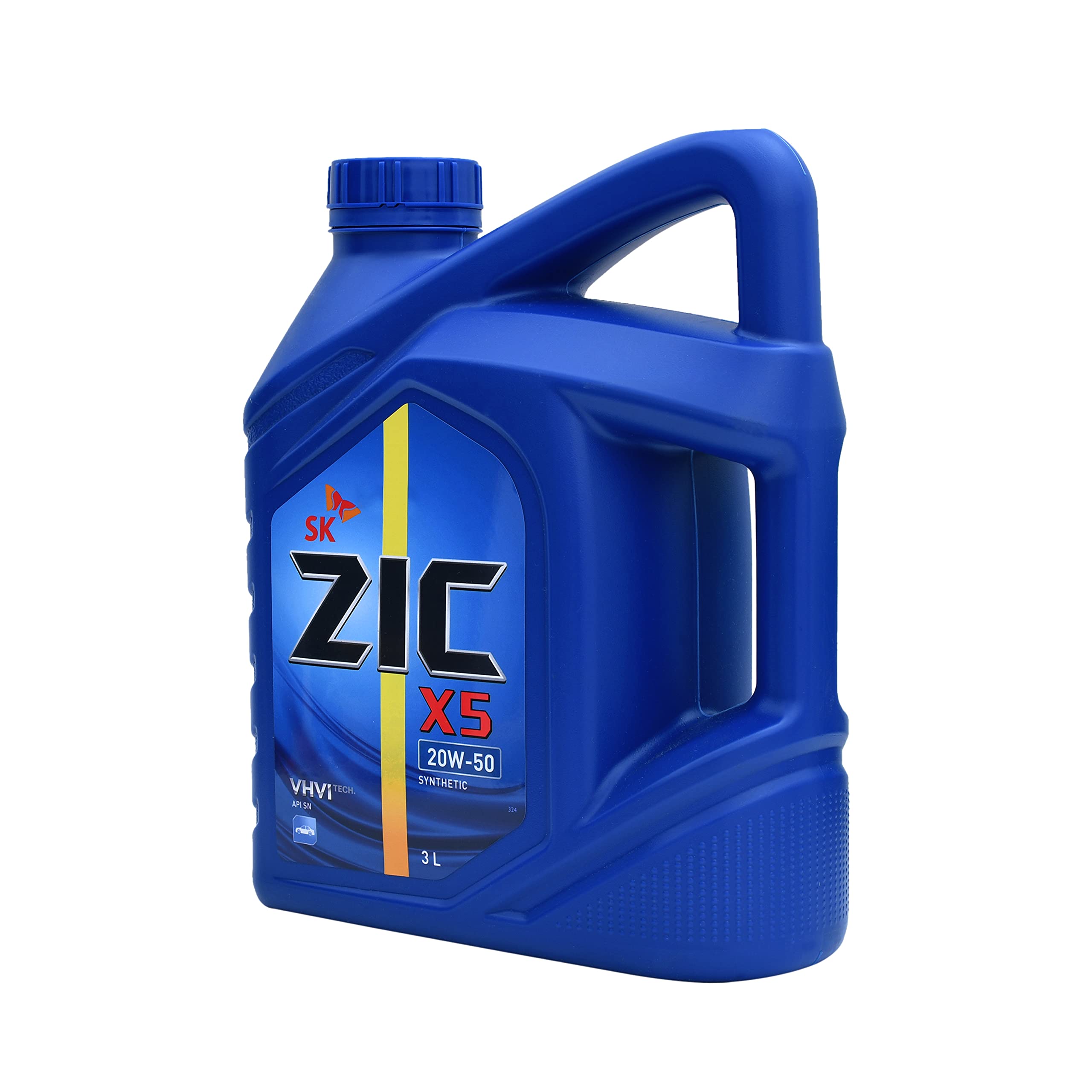 ZIC X5 20W-50 3Lt, SYNTHETIC CAR ENGINE OIL (API SN) : Amazon.in