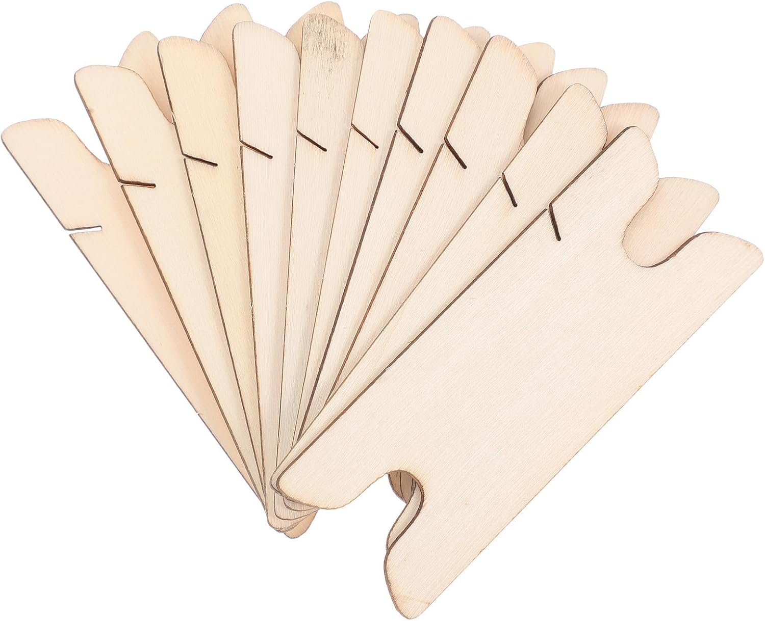 10pcs Wood Weaving Shuttle for Beginners, Portable Craft Tool