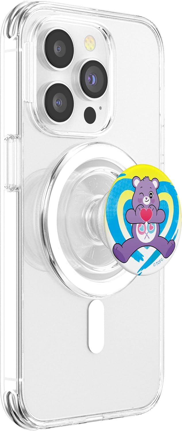 Care Bears Unlock the Magic Share Bear PopSockets MagSafe PopGrip for iPhone