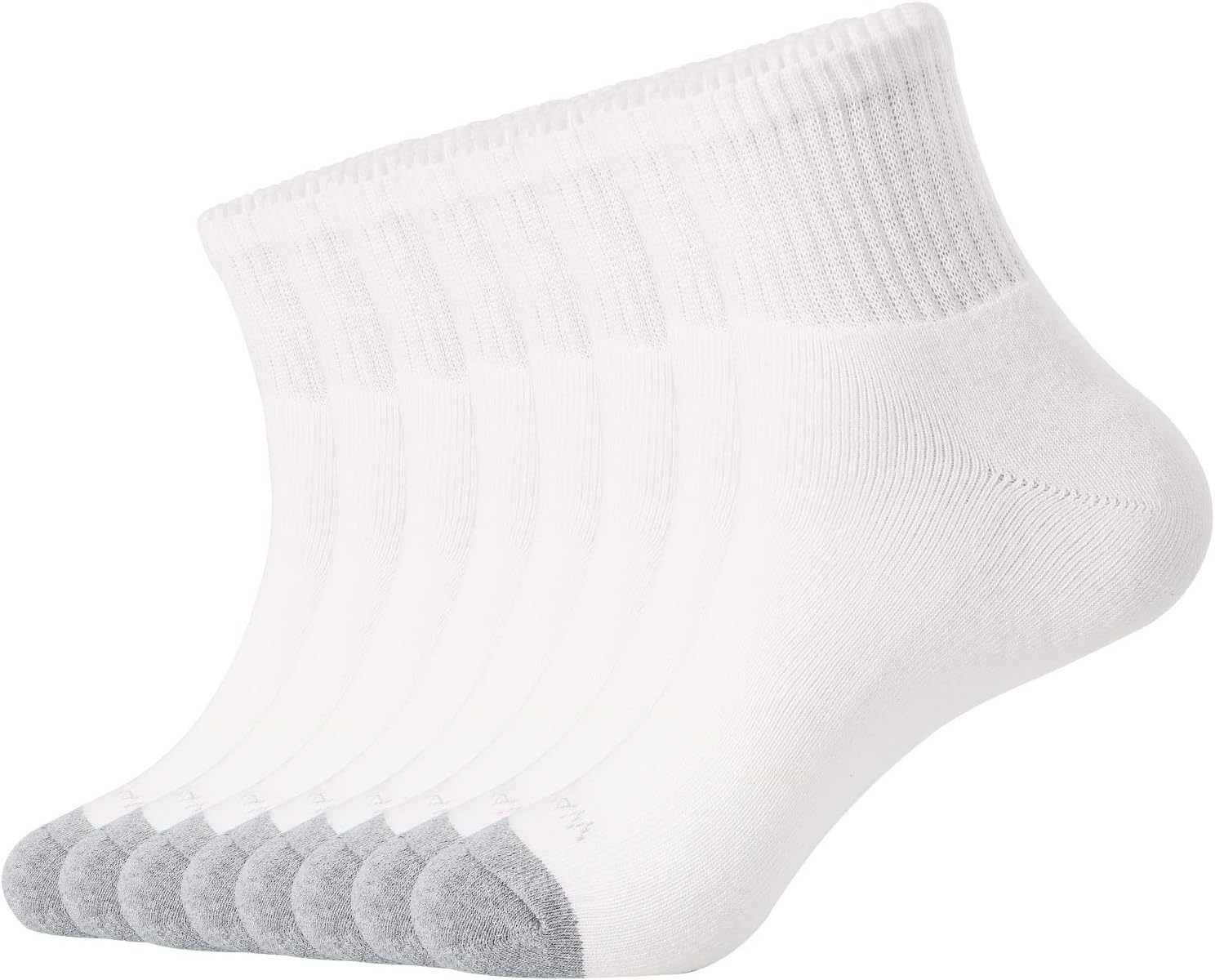 Men's Athletic Ankle Socks 3/8 Pairs Thick Cushion Running Socks for Men&Women Cotton Socks 6-9/9-12/12-15