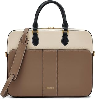 Miraggio Parker Laptop Bag | Unisex Laptop Bags With Adjustable & Detachable Strap | Fits Up to 14 Inches Laptop Price In India