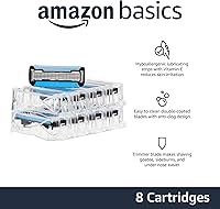 Vista 2 de Yaxa Basics 5-Blade MotionSphere Razor Refills for Men with Dual Lubrication and Precision Beard Trimmer, 8 Cartridges