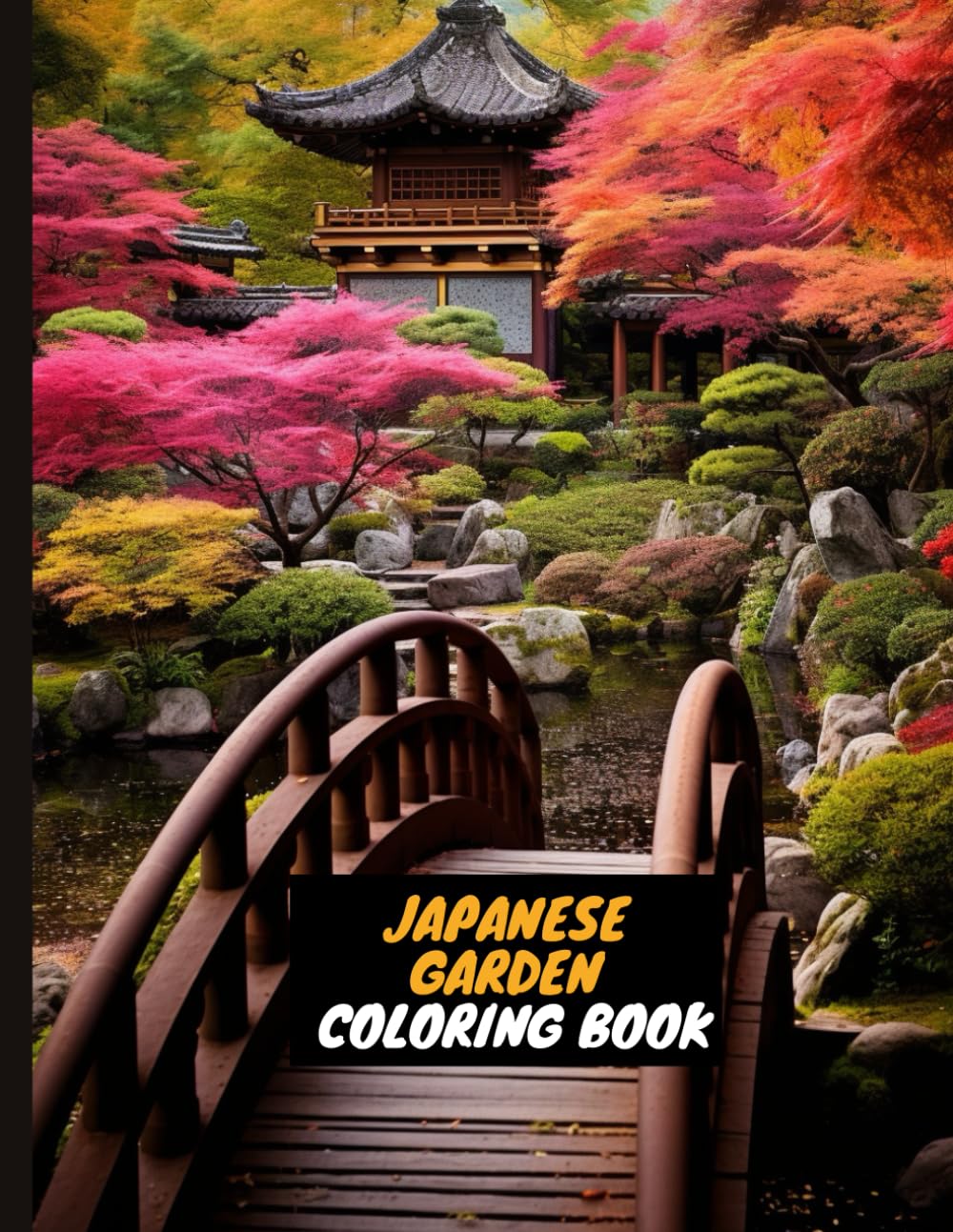 Japanese Garden Coloring Book