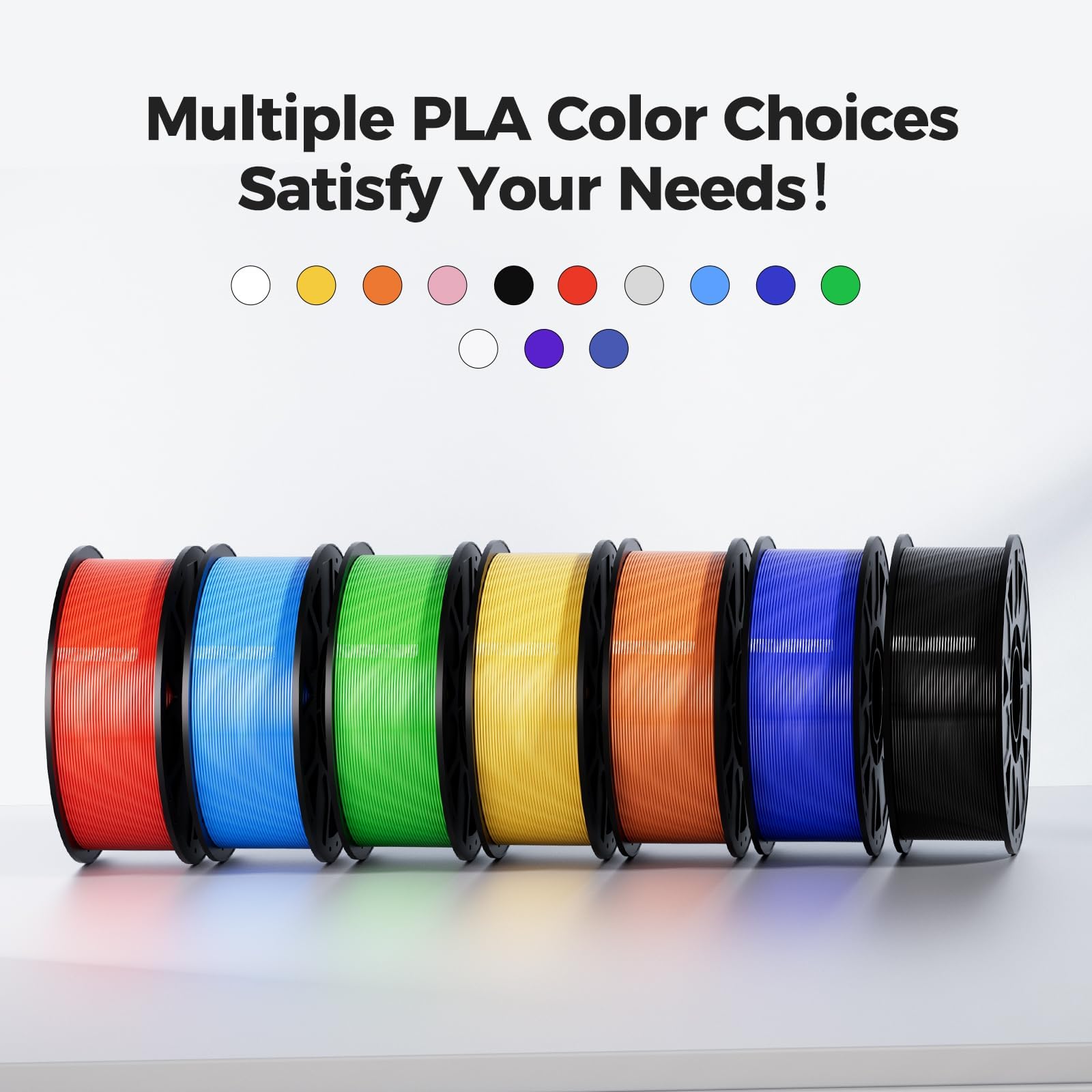 Creality Ender-PETG - Filamento per stampante 3D da 1,75 mm, ad alta precisione, ad alta tenacità, inodore, resistente all'umidità